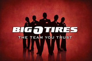 BIG O TIRES THE TEAM YOU TRUST logo
