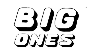 BIG ONES logo