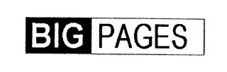 BIG PAGES logo