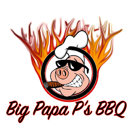 BIG PAPA P'S BBQ logo