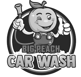 BIG PEACH CAR WASH logo