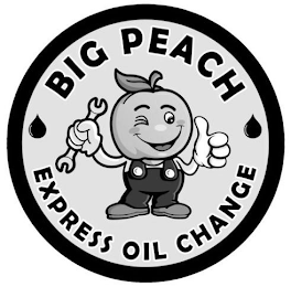 BIG PEACH EXPRESS OIL CHANGE logo