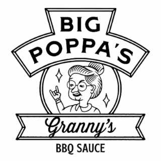 BIG POPPA'S GRANNY'S BBQ SAUCE logo