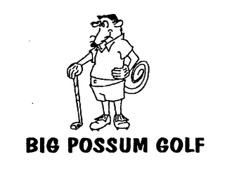 BIG POSSUM GOLF logo