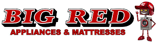 BIG RED APPLIANCES & MATTRESSES BIG RED logo
