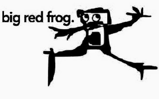BIG RED FROG. logo