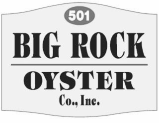 BIG ROCK OYSTER 501 CO., INC. logo
