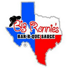 BIG RONNIE'S BAR-B-QUE SAUCE logo