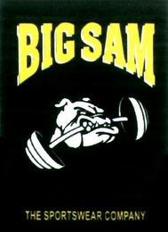 BIG SAM THE SPORTSWEAR COMPANY logo
