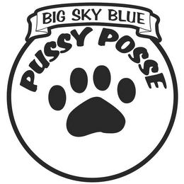 BIG SKY BLUE PUSSY POSSE logo