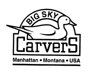 BIG SKY CARVERS MANHATTAN MONTANA USA logo