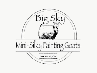 BIG SKY MINI SILKY FAINTING GOATS TALALA, OK logo