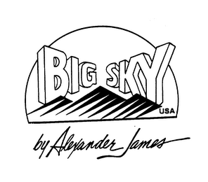 BIG SKY USA BY ALEXANDER JAMES logo