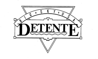 BIG SKY USA DETENTE logo