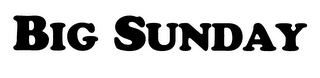 BIG SUNDAY logo