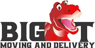 BIG T MOVING AND DELIVERY logo