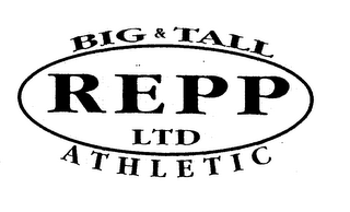 BIG & TALL REPP LTD ATHLETIC logo