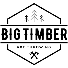 BIG TIMBER AXE THROWING logo