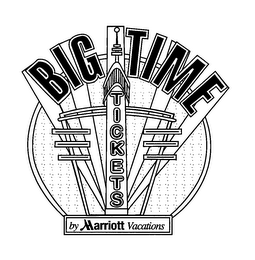 BIG TIME TICKETS BY MARRIOTT VACATIONS logo