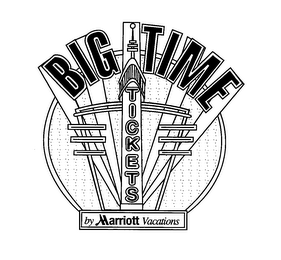BIG TIME TICKETS BY MARRIOTT VACATIONS logo