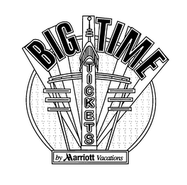 BIG TIME TICKETS BY MARRIOTT VACTIONS logo