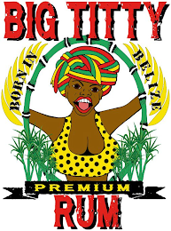 BIG TITTY RUM logo