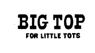 BIG TOP FOR LITTLE TOTS logo