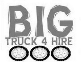 BIG TRUCK 4 HIRE logo