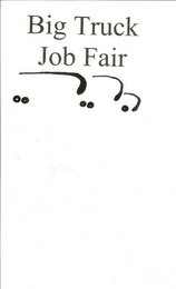 BIG TRUCK JOB FAIR logo
