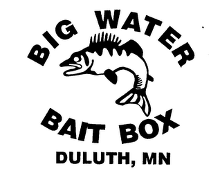 BIG WATER BAIT BOX DULUTH, MN logo
