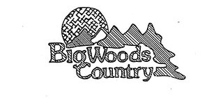 BIG WOODS COUNTRY logo