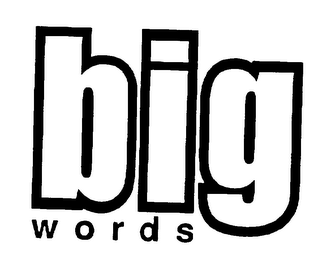 BIG WORDS logo