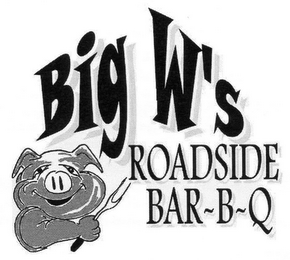 BIG W'S ROADSIDE BAR-B-Q logo