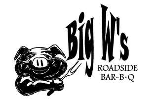 BIG W'S ROADSIDE BAR-B-QUE logo