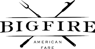BIGFIRE AMERICAN FARE logo