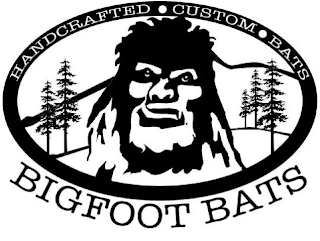 BIGFOOT BATS HANDCRAFTED CUSTOM BATS logo