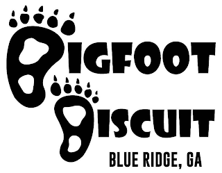 BIGFOOT BISCUIT BLUE RIDGE, GA logo