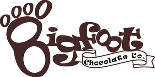 BIGFOOT CHOCOLATE CO. logo