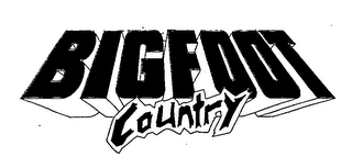 BIGFOOT COUNTRY logo