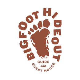 BIGFOOT HIDEOUT - GUIDE -& GUEST HOUSE logo