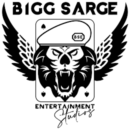 BIGG SARGE ENTERTAINMENT STUDIOS BSE logo