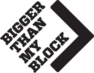 BIGGER THAN MY BLOCK logo