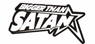 BIGGER THAN SATAN logo