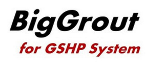 BIGGROUT FOR GSHP SYSTEM logo