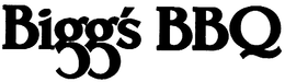 BIGG'S BBQ logo