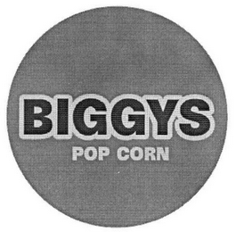 BIGGYS POP CORN logo