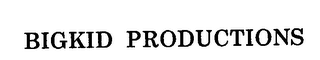 BIGKID PRODUCTIONS logo