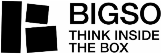 BIGSO THINK INSIDE THE BOX logo