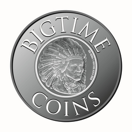 BIGTIME COINS 999 FINE SILVER 1 TROY OZ logo