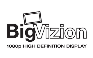 BIGVIZION 1080P HIGH DEFINITION DISPLAY logo